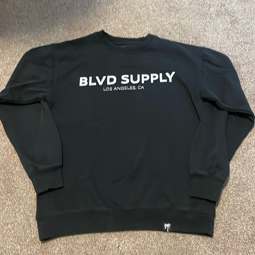 Blvd. Supply Co. Sweatshirt - Black, Size M
